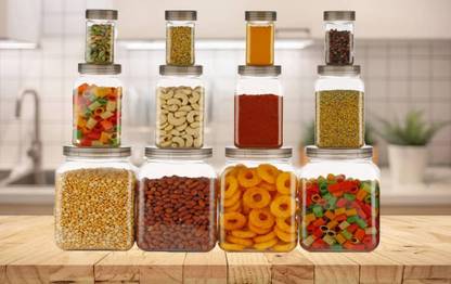 EXODUS Plastic Grocery Container  - 1700 ml, 650 ml, 200 ml