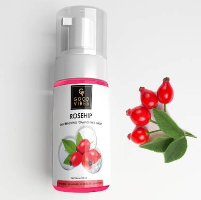 GOOD VIBES Skin Renewing Foaming  - Rosehip Face Wash