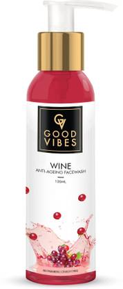 GOOD VIBES Anti - Ageing  - Wine Face Wash