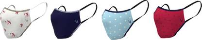 Allen Solly Clovia Reusable 2 Ply Face Mask- Pack of 3 AHMSCRGPB82891