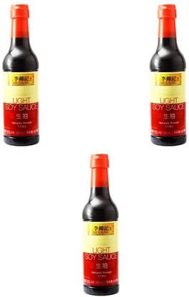 Lee Kum Kee Light Soy Sauce -500 ml (pack of 3) Sauce