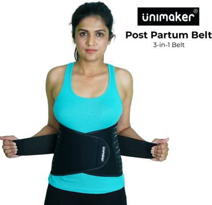 Unimaker 3 in 1 Postpartum Belly Support Recovery Belt– Postpartum Belly Band Abdominal Belt