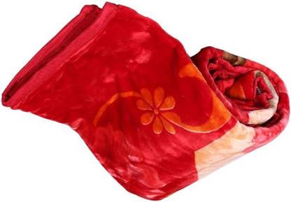 Swikon star Floral Double Mink Blanket for  Heavy Winter