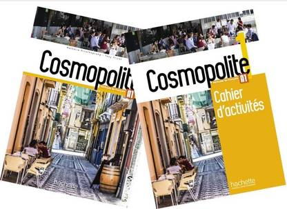 Cosmopolite A1 Textbook + Workbook with 2 CD (2 Book Set)