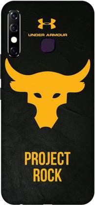 SAVETREE Back Cover for Infinix Hot 8 Printed Project Rock, Game Back Cover