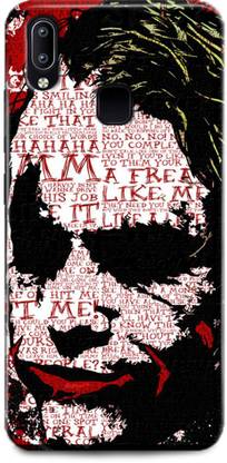 WallCraft Back Cover for Vivo Y91, Vivo 1811 JOKER, BATMAN, HEATH LEDGER JOKER, DARK KNIGHT, WHY SO SERIOUS