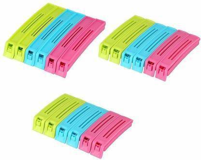 HIREXA 0105_food_clip_18pc 3 Different size Plastic Bag Sealing Clips