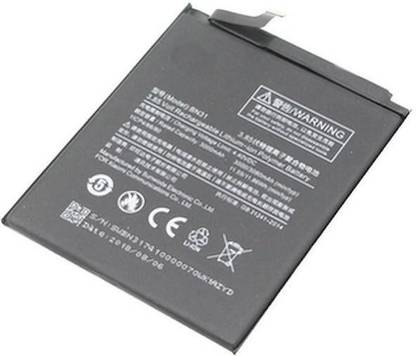 P4S4GN Mobile Battery For  Xiaomi BN31 Battery For Xiaomi Mi5X Mi 5X Redmi Note 5A Pro 5A For Xiaomi Mi A1 Redmi Y1 Lite Battery