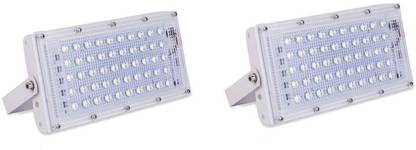 RIBQO pack of 2 flood light 50 watt Flood Light Outdoor Lamp
