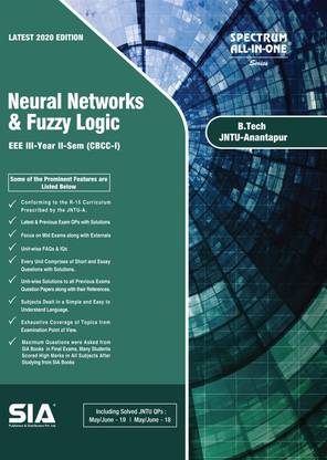 Neural Networks & Fuzzy Logic, B.Tech III-Year II-Sem (EEE) R15 (CBCC-I) JNTU-Anantapur, Latest 2020 Edition