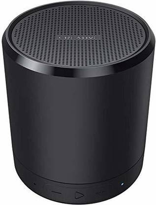 CREATIVE Metallix Portable Mini Speaker with Bluetooth 4.2, 24-Hours Playtime,4-Way Music Playback,Stereo Pairing(Black) 5 W Bluetooth Speaker