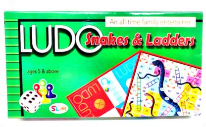 Prezzie Villa 2 in 1 Ludo and Snakes & Ladder Board Game Board Game Accessories