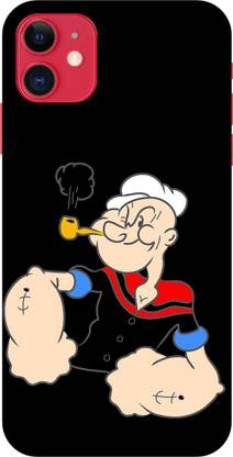 Artflix Back Cover for Apple Iphone 11 ( popeye )
