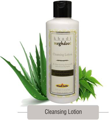 KHADI MEGHDOOT Cleansing Lotion 210ml Face Wash
