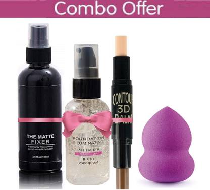 CIVAKI Blur Perfect Makeup Combo For Professional & Personal Use
