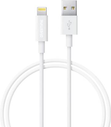 Wonder World Lightning Cable 3.1 A 1.5 m Copper Braiding ® India Make Lightning Cable Volt max Charger w/Reinforced Aramid Fiber