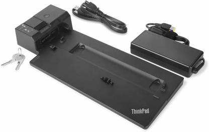 Lenovo ThinkPad Ultra Docking Station For Lenovo P52s, L580, X280, T480 40AJ0135US Docking Station