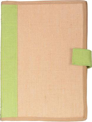 Black mirror Jute Fabric File Folder