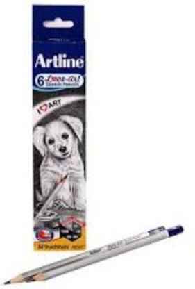 Artline HB,2B,4B,6B,8B,10B, Set of 2 Pencil