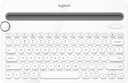 Logitech K480 / Compact Space-Saving Design Bluetooth Handheld Multi-device Keyboard Compatible with Desktop, Laptop, Mac