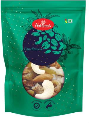 Haldiram's Panchmeva (Mixed Dry Fruits) Almonds, Cashews, Raisins, Dates, Raisins