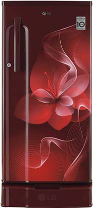 LG 188 L Direct Cool Single Door 3 Star Refrigerator with Base Drawer