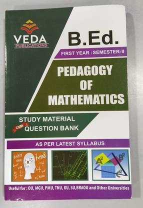 Pedagogy Of Mathematics B Ed 2 Semester