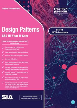 Design Patterns, B.Tech III-Year II-Sem (CSE) R15, JNTU-Anantapur, Latest 2020 Edition