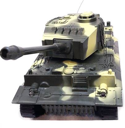 niche code toys Big Size Remote Control Military Tank - Full Function Rechargeable