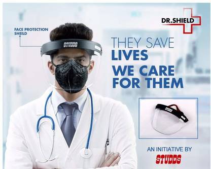 STUDDS DR.SHIELD FACE PROTECTION DR.SHIELD FACE PROTECTION Safety Visor
