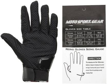 VOYARGE ™ XIX-50 Powersports Motorcycle Gloves, Lightweight Riding Gloves