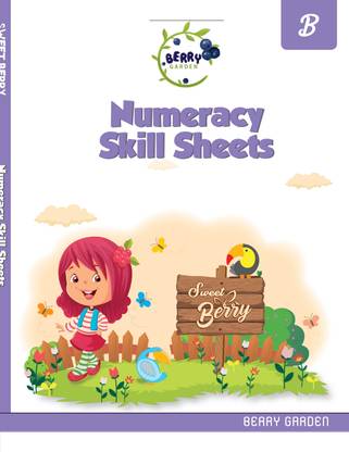 BERRY GARDEN | NUMERACY SKILL SHEETS - B | 2020  - balgeet, rhymes, literacy skills, numeracy skills, general awareness