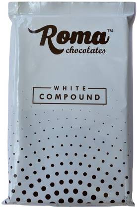 roma chocolates WHITE COMPOUND BAR Bars