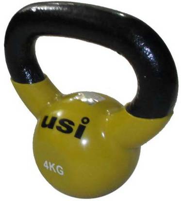 usi Kettlebell , Weight , Fixed Weight , DIPPED KETTLEBELL DKB_4 Yellow Kettlebell