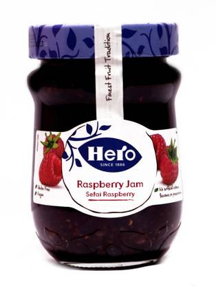 HERO Raspberry Jam, 340g