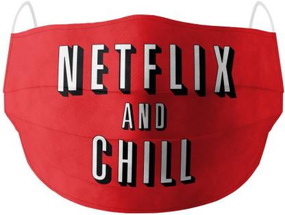 Soxytoes Netflix & Chill STM001 Washable Cloth Mask