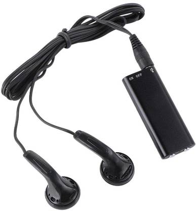 TECHNOVIEW Spy HD Hidden Micro Digital Voice Audio Recorder Device | Small Size Mini | Portable | in Built Microphone mic | Dictaphone | Without Light | 8GB 8 GB Voice Recorder
