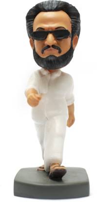 Wowheads Rajnikanth Dhoti Bobblehead Thallaiva Handmade Fragile Kabali Robot