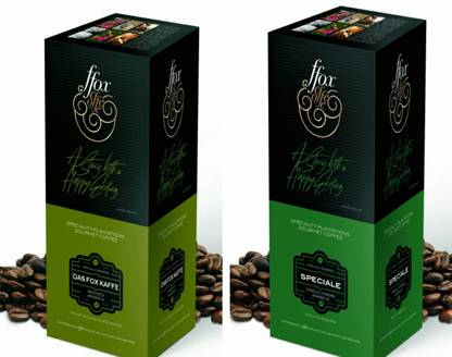 FFOX COFFEE Das Fox Kaffe and Speciale Coffee - Roasted Coffee Beans Roast & Ground Coffee