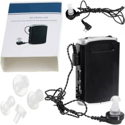 Selva Front Super Sound Enhancer Hearing Aid Bionic Ear Pocket Sound Amplifier Mini Size BTE Behind Cyber Sonic Ear hearing machine Behind the Ear Hearing Aid VFCXE1 hearing machine Hearing Aid