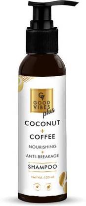 GOOD VIBES Plus Nourishing + Anti-Breakage Shampoo - Coconut + Coffee