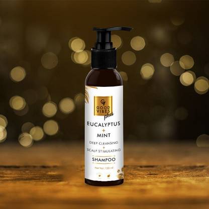 GOOD VIBES Plus Deep Cleansing + Scalp Stimulating Shampoo - Eucalyptus + Mint