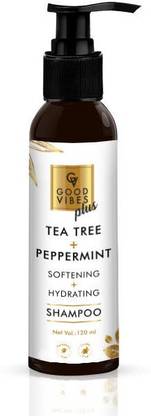 GOOD VIBES Plus Softening + Hydrating Shampoo - Tea Tree + Peppermint