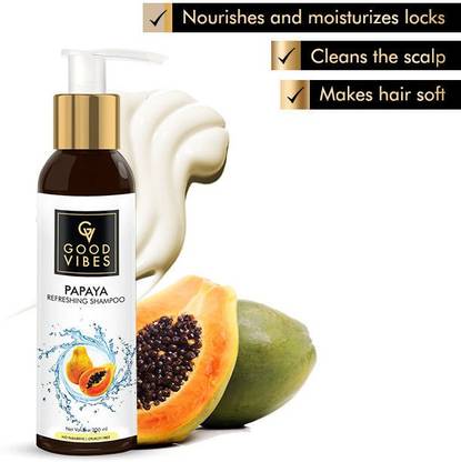 GOOD VIBES Refreshing Shampoo - Papaya