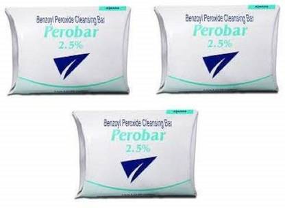 PEROBAR 2.5% सोप (पैक ऑफ 3)