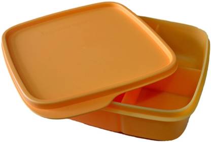 TUPPERWARE Fun Meal Box Orange 1 Containers Polypropylene Office Lunch Box