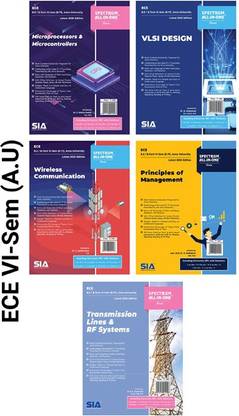 B.E/B.Tech (ECE) VI-Semester (R-17) (SET OF 5 SUBJECTS) (Anna University), Latest 2020 Edition
