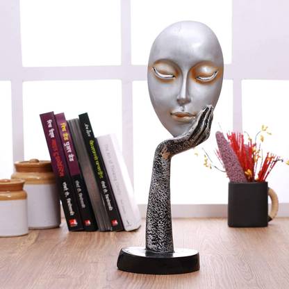 Beckon Venture Handicraft Antique Face Showpiece For Home Decor Items Decorative Room Item In Showpieces Decoration House Figurine Statues Statue Gift - Handicraft Home Decor Beckon Venture Handicraft Antique Face Showpiece For Home Decor Items Decorative Room Item In Showpieces Decoration House Figurine Statues Statue Gift - Handicraft Home Decor