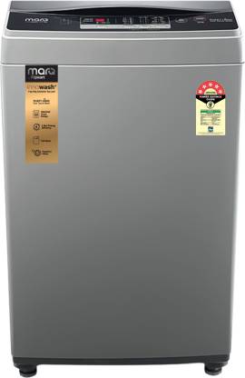 MarQ by Flipkart 7 kg 5 Star Fully Automatic Top Load Washing Machine Grey