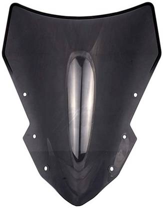 auto trends Universal fitting visor in black Bike Headlight Visor